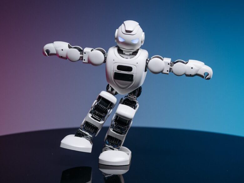 ロボットがダンスしている写真